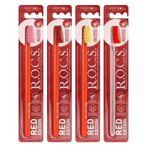 როქსი - კბ/ჯაგრისი კლასიკური წითელი საშუალო