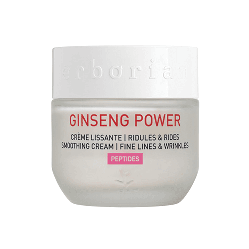 ერბორიანი - GINSENG POWER სახის კრემი ნაოჭსაწინააღმდეგო/დამატენიანებელი ყველა ტიპის კანის 50მლ