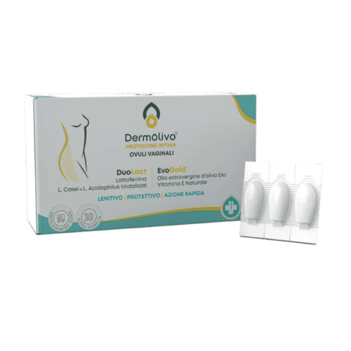 დერმოლივო სანთელი ვაგინალური #10