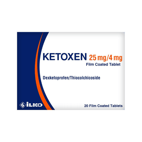 კეტოქსენი ტაბლეტი 25მგ+4მგ #20