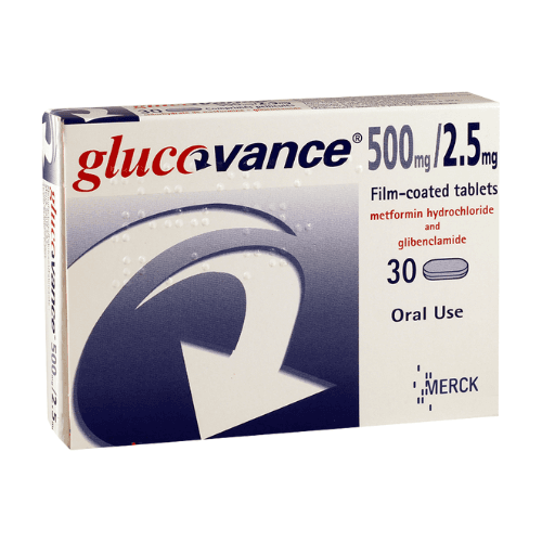 გლუკოვანსი ტაბლეტი 500მგ+2.5მგ #30