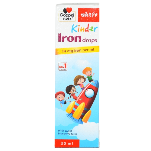 დოპელ ჰერც აქტივი რკინის წვეთები ორალური 14მგ/1მლ 30მლ ფლაკონი #1