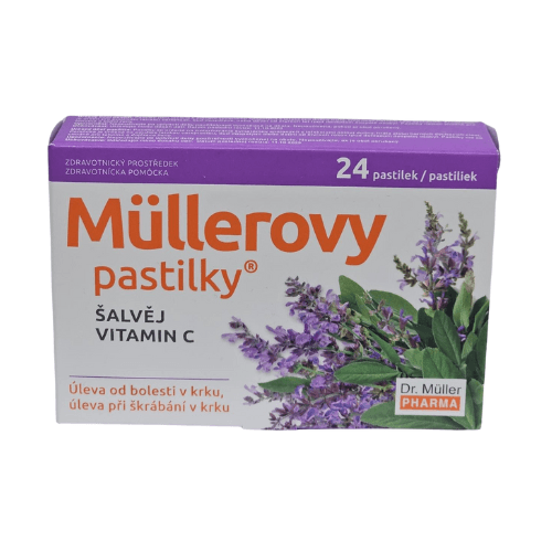 დ.მიულერი - სალბი+ვიტ C ტაბლეტი საწუწნი #24