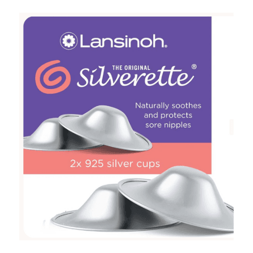 ლანსინო - მკერდის თავების დამცავი ფირფიტა  ვერცხლის