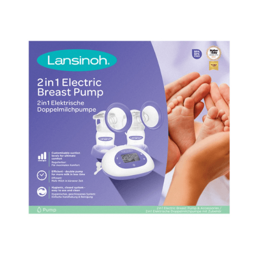 ლანსინო - რძის გამოსაწველი ელექტრო ტუმბო 2X1