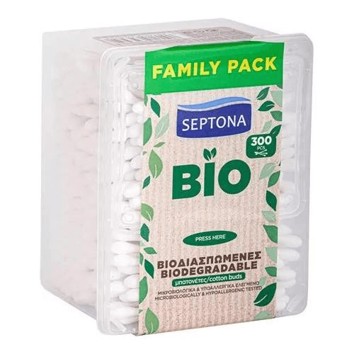სეპტონა - ყურის ჩხირები ბიოდეგრადირებადი  #300
