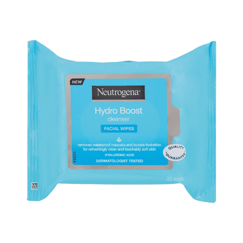 ნეუტროჯენა - სახე-თვალის გამწმენდი წყალმდგრადი მაკიაჟის მოსაშორებელი სვ.ხელსახოცი მგრძნობიარე კანის  #25