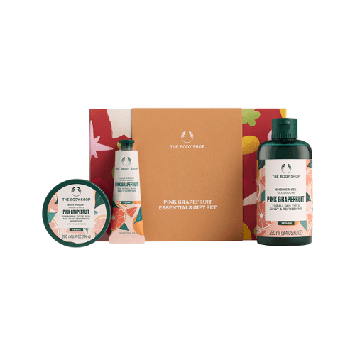 ბოდი შოპი - სასაჩუქრე ნაკრები XM25 G3 ვარდისფერი გრეიფრუტი შხ.გელი 250მლ. იოგურტი 200მლ. ხელის კრემი 30მლ