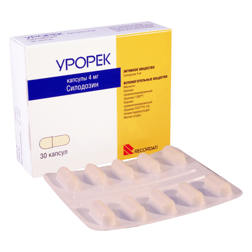 ურორეკი კაფსულა 4მგ #30