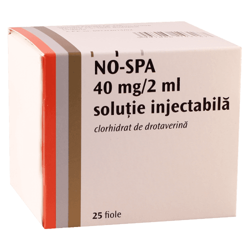 ნო-შპა ხსნარი საინექციო 40მგ/2მლ ამპულა #25