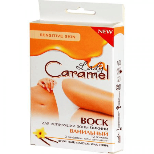 კარამელი - დეპილაციის სტრიპსი ბიკინის მგრძნობიარე კანის  #12