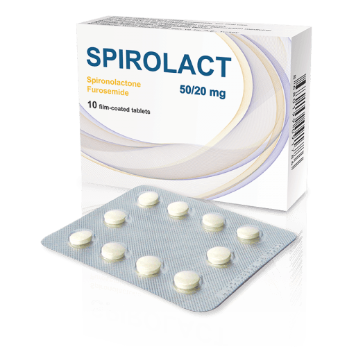 სპიროლაქტი ტაბლეტი 50მგ+20მგ #10