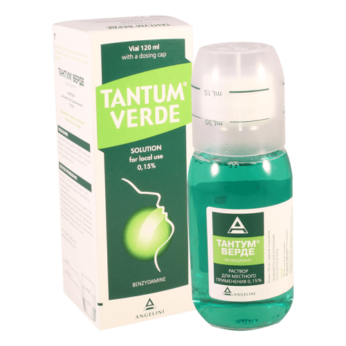 ტანტუმ ვერდე სავლები ხსნარი 0.15% 120მლ ფლაკონი #1