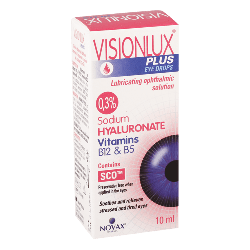 ვიზიონლუქსი პლუსი წვეთები თვალის 0.3% 10მლ #1