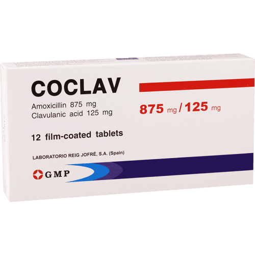 კოკლავი ტაბლეტი 875მგ+125მგ #12