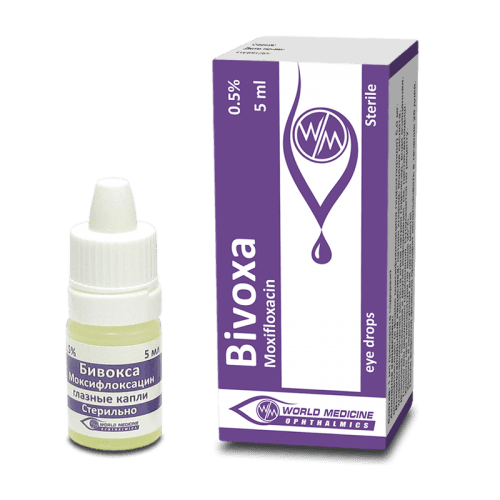 ბივოქსა წვეთები თვალის 0.5% 5მლ ფლაკონი #1