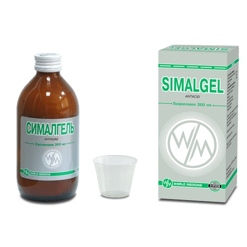 სიმალგელი სუსპენზია ორალური 250მლ ფლაკონი #1