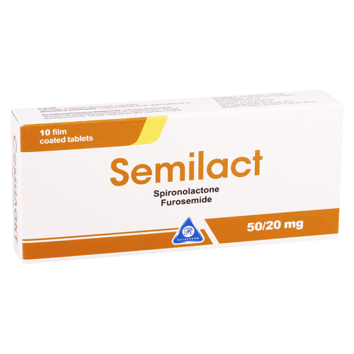 სემილაქტი ტაბლეტი  50მგ+20მგ #10