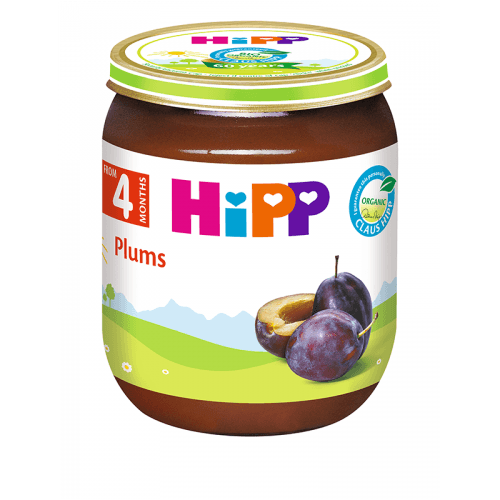 ჰიპი - ხილფაფა ქლიავი /4თვ+/ 125გრ