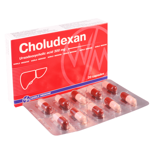ხოლუდექსანი კაფსულა 300მგ #20
