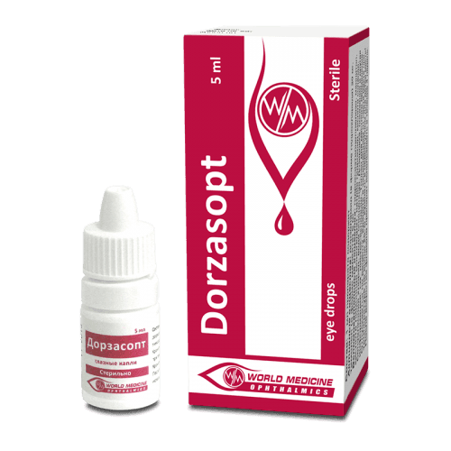 დორზასოპტი წვეთები თვალის (20მგ+5მგ)1მლ 5მლ ფლაკონი #1