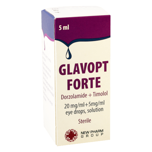 გლავოპტ ფორტე წვეთები თვალის (20მგ+5მგ)1მლ 5მლ #1