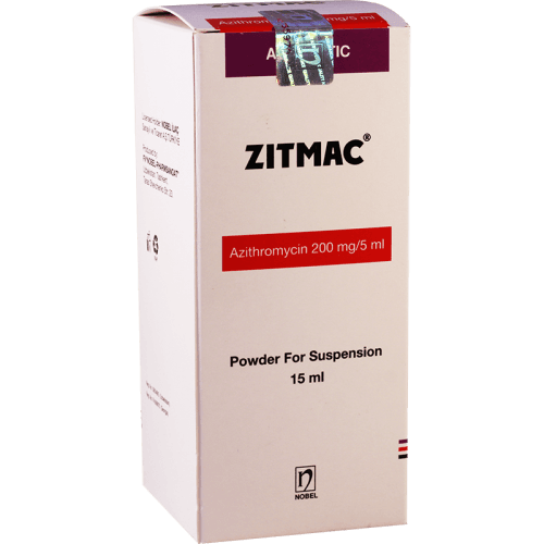 ზიტმაკი ფხვნილი სუსპენზიის მოსამზადებლად 200მგ/5მლ 15მლ ფლაკონი #1