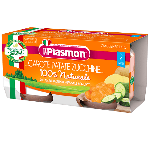 პლასმონი - პიურე სტაფილო. კარტოფილი და ყაბაყი /4თვ+/ 80გრ  #2