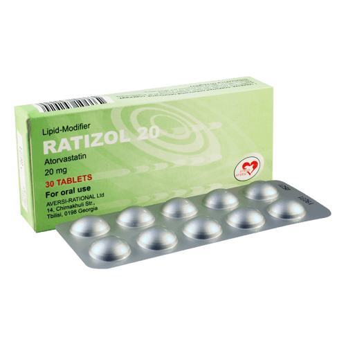 რატიზოლი ტაბლეტი 20მგ #30