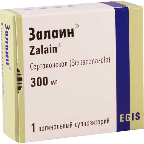ზალაინი სანთელი ვაგინალური 300მგ #1