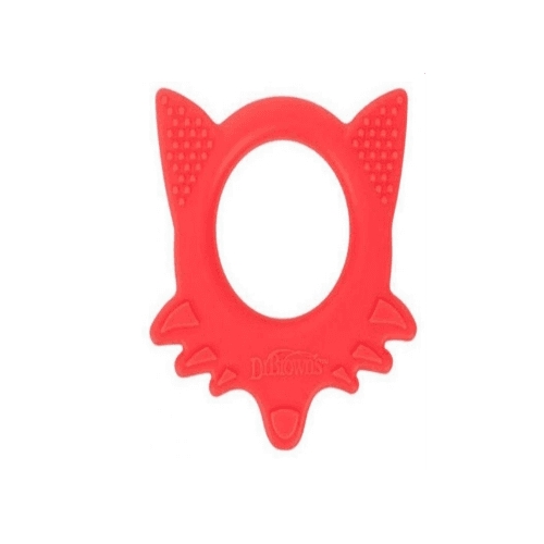 დოქტორ ბრაუნი - ღრძილების მასაჟორი 'Flexees' (წითელი მელია)