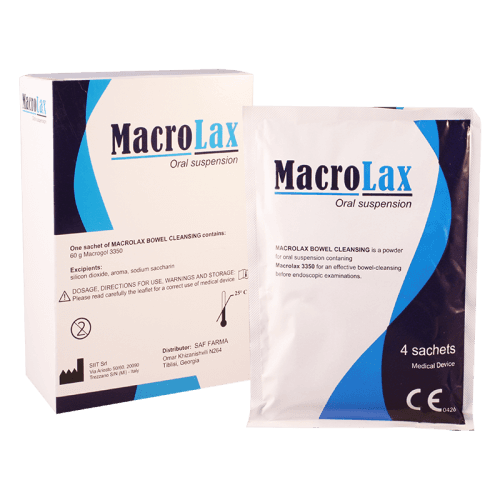 მაკროლაქსი ფხვნილი 60გრ პაკეტი #4