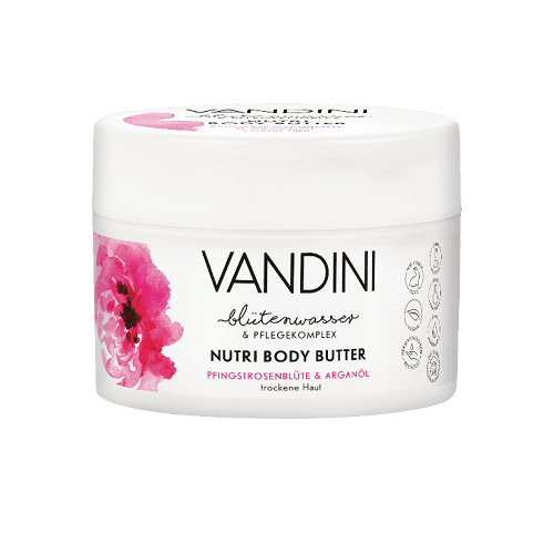 ვანდინი - Nutri ტანის კარაქი მშრ. კანის პიონის ყვავილი და არგანის ზეთი 200მლ