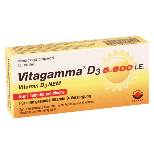 ვიტაგამა დ3 ტაბლეტი  5600სე #20