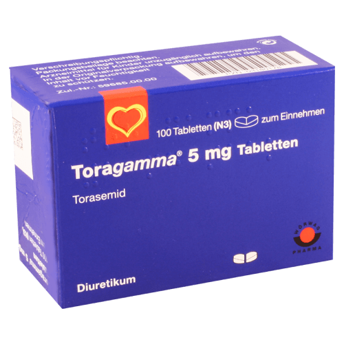 ტორაგამა ტაბლეტი    5მგ #100