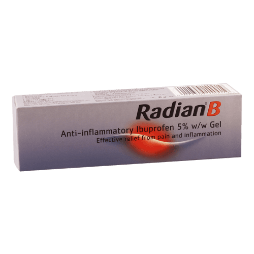რადიანი B იბუპროფენი გელი 5% 30გრ ტუბი #1