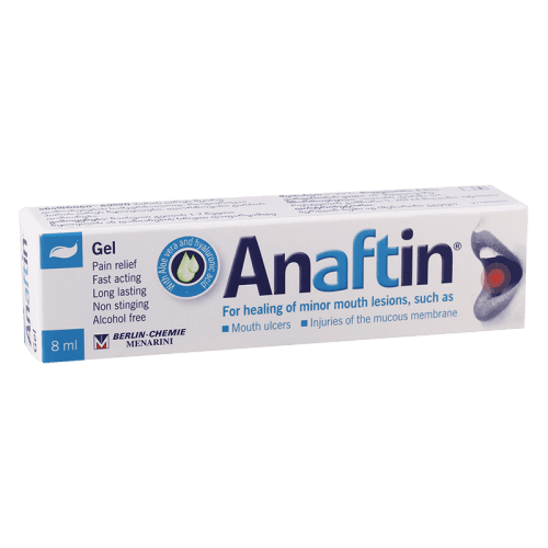 ანაფტინი ორალ გელი 12% 8მლ ტუბი #1