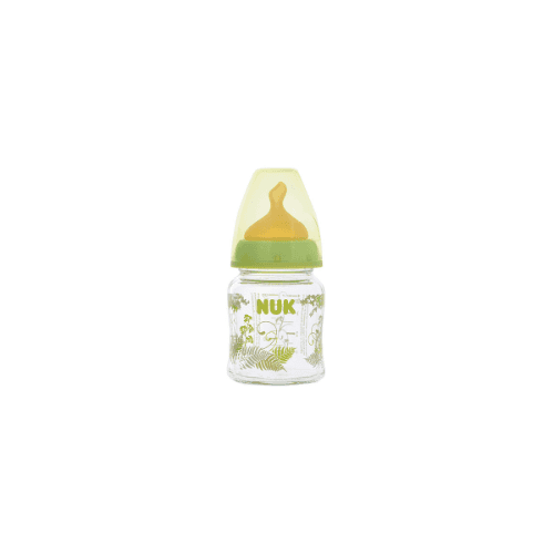 ნუკი - ბოთლი შუშა 120მლ+საწ.ლატ