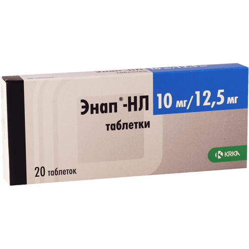 ენაპი-HL-10 ტაბლეტი 10მგ+12.5მგ #20