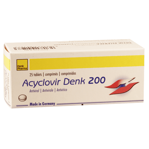 აციკლოვირი დენკი ტაბლეტი 200მგ #25