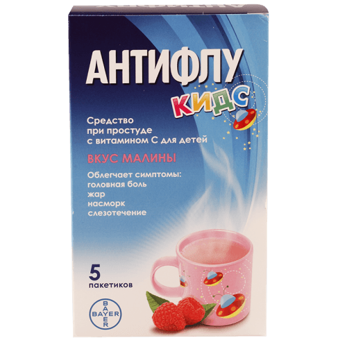 ანტიფლუ კიდსი ფხვნილი ორალური ხსნარის მოსამზადებლად პაკეტი  #5