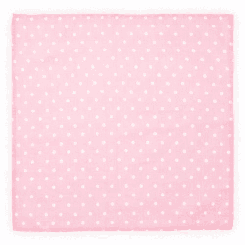 ლორელი - ახალშობილის მუსლინი 80X80 (ვარდ)  #3