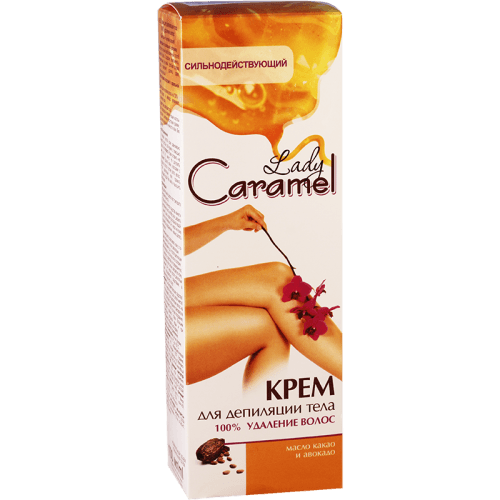 კარამელი - დეპილაციის კრემი ტანის (ძლიერმომქმედი) 100მლ