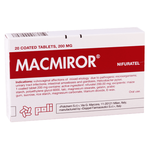 მაკმირორი ტაბლეტი 200მგ #20