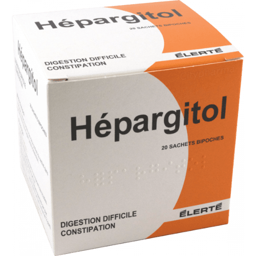 ჰეპარგიტოლი A+B ფხვნილი ორალური ხსნარის მოსამზადებლად პაკეტი #20