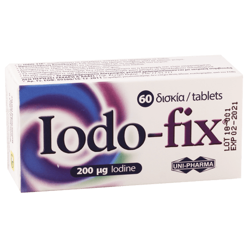 იოდო-ფიქსი ტაბლეტი 200მკგ #60
