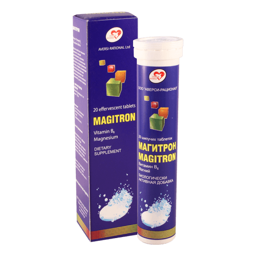მაგიტრონი ტაბლეტი შუშხუნა 150მგ+5მგ #20