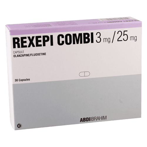 რექსეპი კომბი კაფსულა 3მგ+25მგ #30