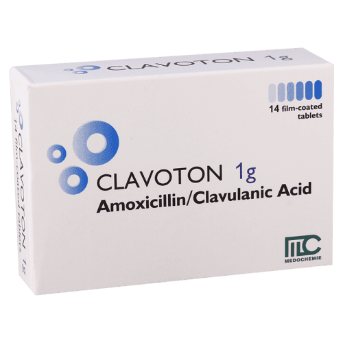 კლავოტონი ტაბლეტი 875მგ+125მგ #14