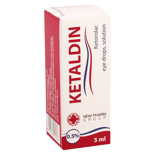 კეტალდინი წვეთები თვალის 0.5% 5მლ #1